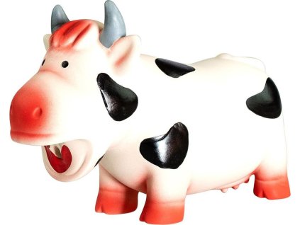 Kravička se zvukem, latex 20 cm HipHop Dog