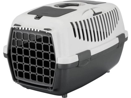 Transportní box CAPRI II, XS-S: 37x34x55cm (max. 8kg), tmavě šedá/světle šedá