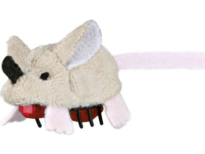 Plyšová běhací myš na baterie 5,5 cm (RP 0,90 Kč)