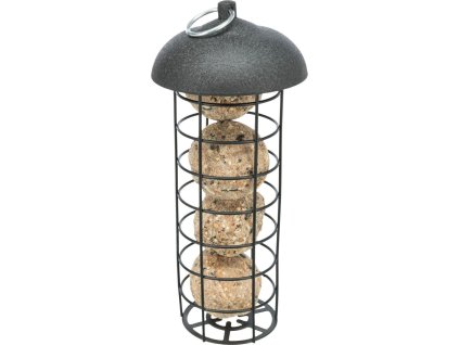 Zásobník na 4 lojové koule se stříškou, o 10 × 21 cm, lakovaný kov