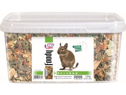 LOLO Foody kompletní krmivo pro osmáky 1,8 kg kyblík