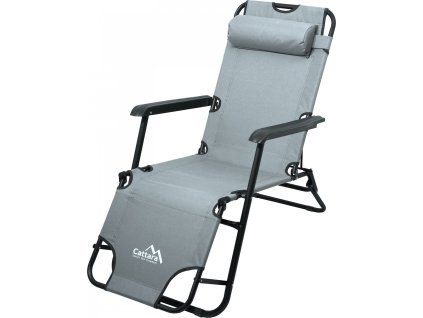 Lehátko/křeslo COMFORT šedé
