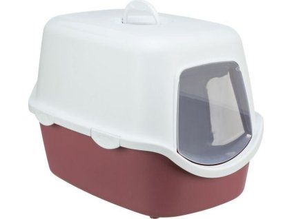 WC VICO kryté s dvířky, bez filtru 56 x 40 x 40 cm, starorůžová/bílá