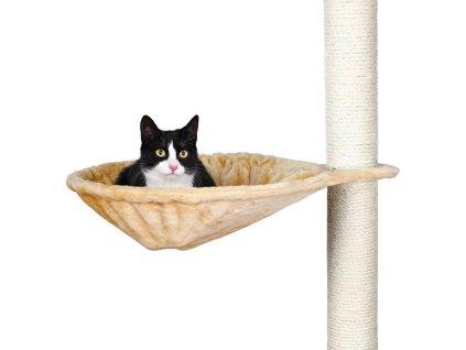 Náhradní odpočívadlo - lehátko kulaté XL,  45 cm max do 5,5 kg, béžové