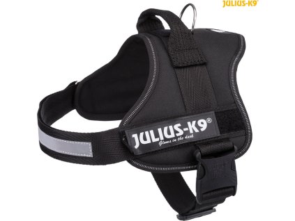 Julius-K9 silový postroj 0/M-L 58-76 cm,  - černý