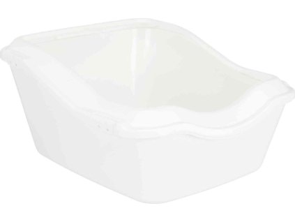 WC s okrajem, zvýšená zadní část 45x21(29)x54cm,  - bílá