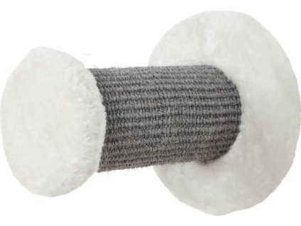 Škrabadlo na stěnu šplhací schod 18 x 22 cm bílo/šedý