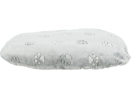 NANDO oválný polštář - světlešedá