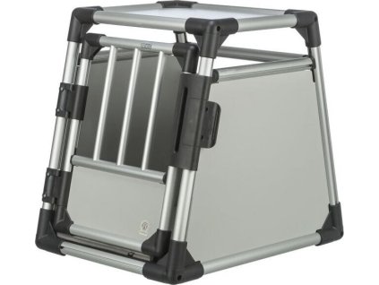 Transportní klec - hliníkový rám, pevné panely 48 x 57 x 64 cm, nosnost 15 kg