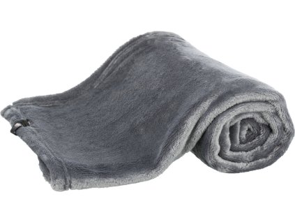 Plyšová deka Kimmy, šedá