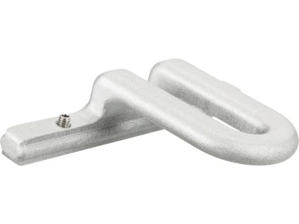Hliníková západka k zámku transportní klece 5 x 8 x 2 cm