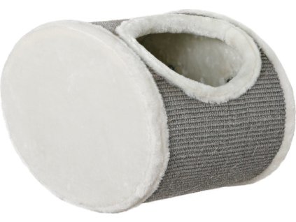 Škrábadlo na stěnu plyšová jeskyně pro kočku 42x29x28 cm