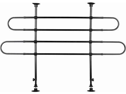 Mříž do náklad. prostoru auta 2díly šíř.85-140cm, v.75-110cm