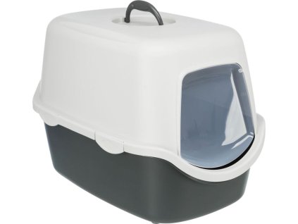 WC VICO kryté s dvířky, bez filtru 56 x 40x 40cm, světlešedá/tmavošedá