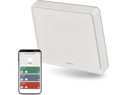 GoSmart Přenosný ovladač scén IP-2001ZW, ZigBee 3.0, 1-tlačítkový