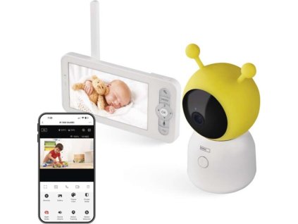 GoSmart Otočná dětská chůvička IP-500 GUARD s monitorem a WiFi
