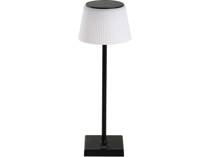 IMMAX venkovní solární LED stolní lampička BONITO/ 4W/ 200lm/ CCT/ 5000K/ stmívatelná/ IP44/ černá