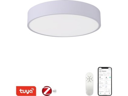 IMMAX NEO RONDATE SLIM Smart stropní svítidlo 40 x 7cm 28W bílé Zigbee 3.0, TUYA
