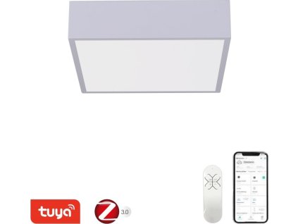 IMMAX NEO CANTO SLIM Smart stropní svítidlo 28x28x7cm 22W 1610lm bílé Zigbee 3.0, TUYA