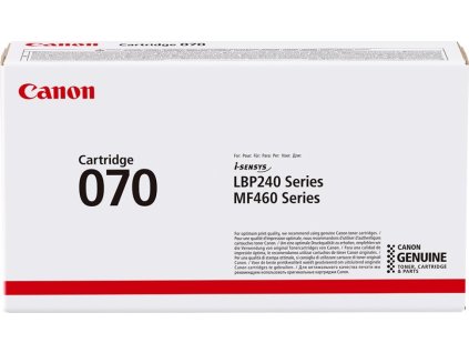 Canon originální toner 070 black pro MF461dw, 463dw, 465dw(3000 str.)