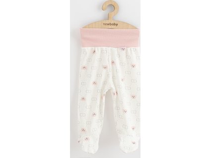 Kojenecké polodupačky New Baby Classic II medvídek růžový 74 (6-9m)