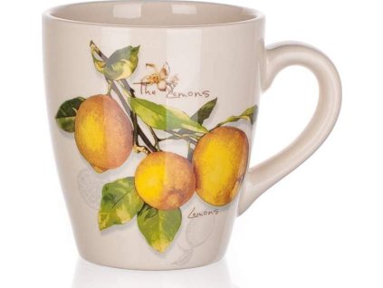 BANQUET Hrnek keramický LEMON 500 ml