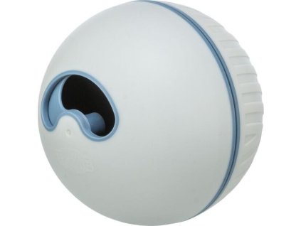 Snack Ball, míček na pamlsky 11 cm, plast, šedá