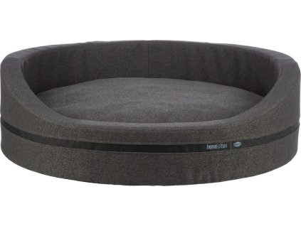 CityStyle HOME Edition oválné lůžko s okrajem, tmavošedá