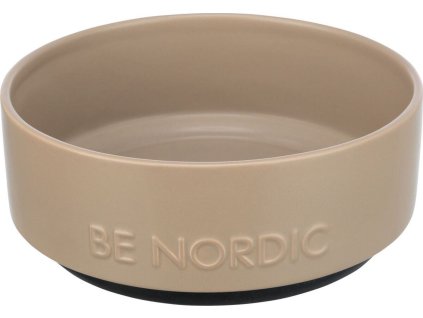 BE NORDIC keramická miska, šedohnědá