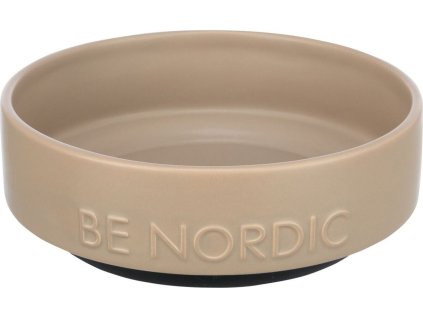 BE NORDIC keramická miska, šedohnědá