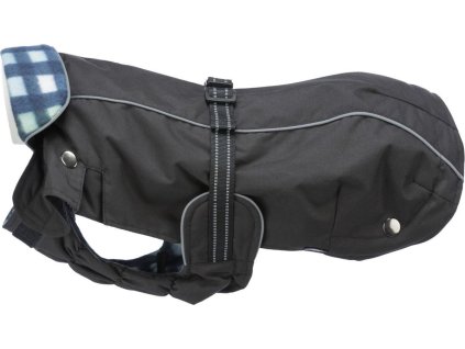 Outdoorový kabátek ROUEN 2v1, střih buldok, černá/modrá