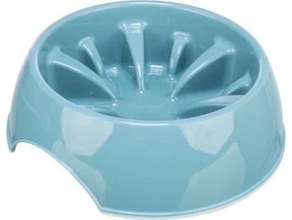 Miska k pomalému krmení, design slunečnice, plast/TPR