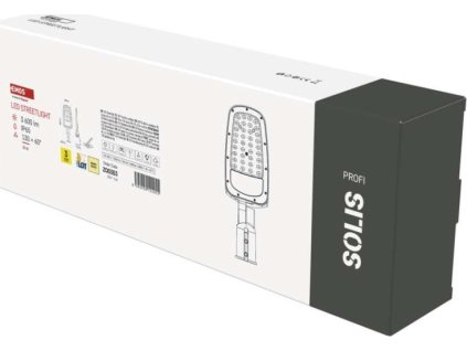 LED veřejné svítidlo SOLIS 30W, 3600 lm, teplá bílá