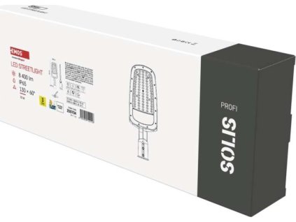 LED veřejné svítidlo SOLIS 70W, 8400 lm, neutrální bílá