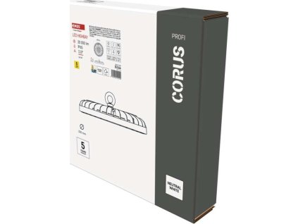 LED průmyslové závěsné svítidlo HIGHBAY CORUS 166W