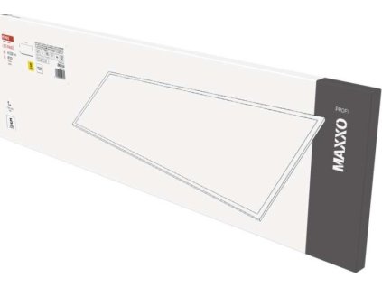 LED panel MAXXO 30×120, vestavný bílý, 36W neutrální bílá