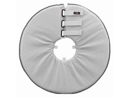 Ochranný měkký límec "disk", polyester/pěna, šedá