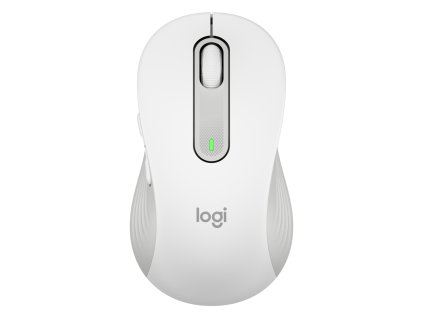 Logitech myš Signature M650 for Business/Kancelářská/Laserová/Pro praváky/4 000DPI/Bezdrátová USB + BT/ bílá