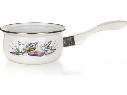 BANQUET Rendlík smaltovaný LAVENDER 14 cm, 0,65 l