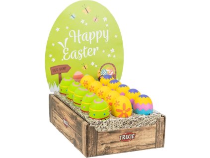 EASTER Display - velikonoční komplet se 30 ks latexových vajíček (8 cm) - LIMITOVANÁ NABÍDKA