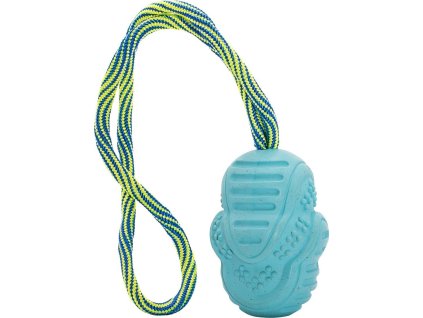 Vrhací tréninkový Aport s vlákny z rýžových slupek, na laně 8/30 cm HipHop Dog