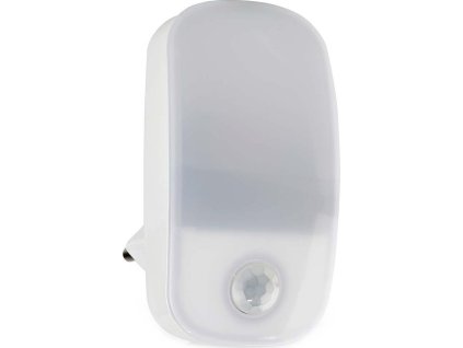 LED Noční Světlo do Zásuvky | Pohybový senzor | Denní / noční senzor | 0.55 W | 11 lm | Teplá Bílá