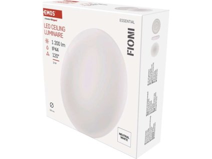 LED přisazené svítidlo FIONI, kruhové bílé 12W neutrální b., IP44