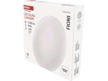 LED přisazené svítidlo FIONI, kruhové bílé 24W neutrální b., IP44