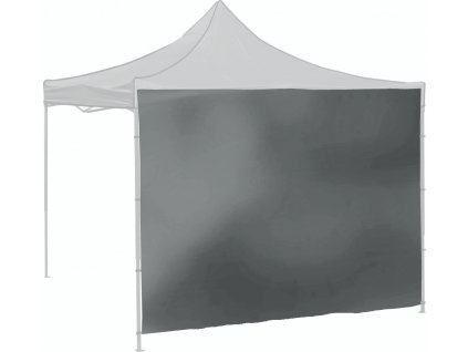 Bočnice pro párty stan 2x3m 210D šedá WATERPROOF