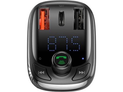 Baseus Bluetooth FM Transmiter S13 T-shaped černý