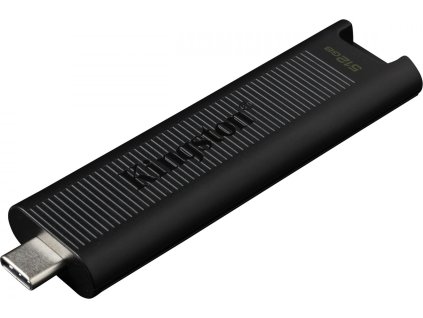 KINGSTON DataTraveler Max 512GB / USB 3.2 Gen2 Type-C / až 1.000MB/s zápis / černá