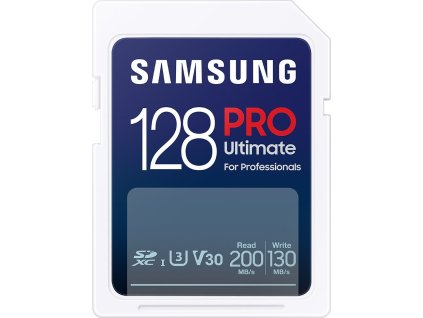 SAMSUNG PRO Ultimate SDXC 128GB / CL10 USH-I U3 / V30