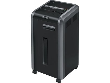 FELLOWES skartovač 225 Ci/ křížový řez 4x38 mm/ objem koše 60 l/ certifikát NBÚ/ stupeň utajení P-4 (důvěrné)/ černý