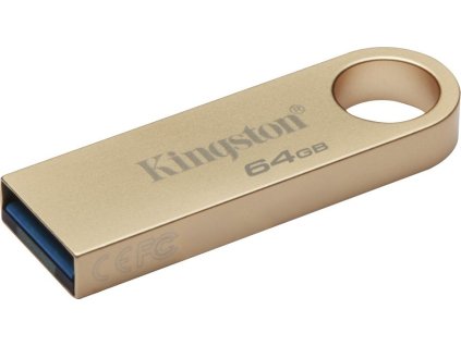 KINGSTON DataTraveler SE9 G3 64GB / USB-A / USB 3.2 Gen1 / Kovové tělo